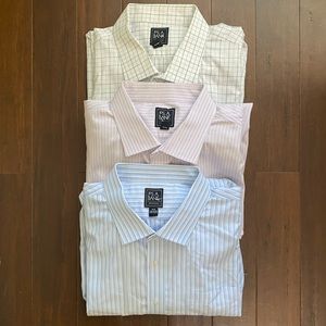 Jos. A. Bank Traveler Button Down Shirt Lot